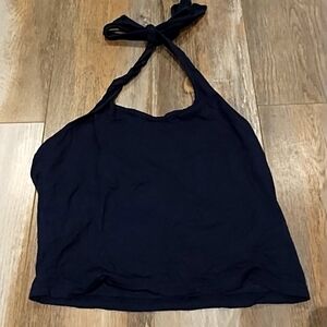 Girls Navy crop top